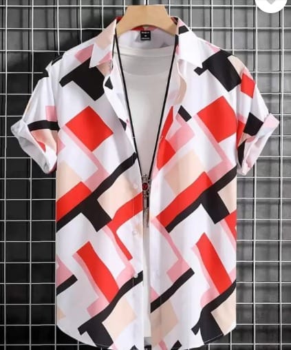 Half Sleeve Cotton Shirt For Men ছবি 5