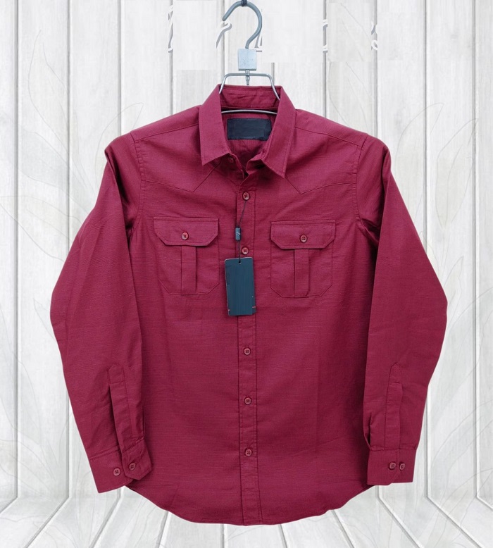 Premium Lap Seam Double Pocket Shirt ছবি 6
