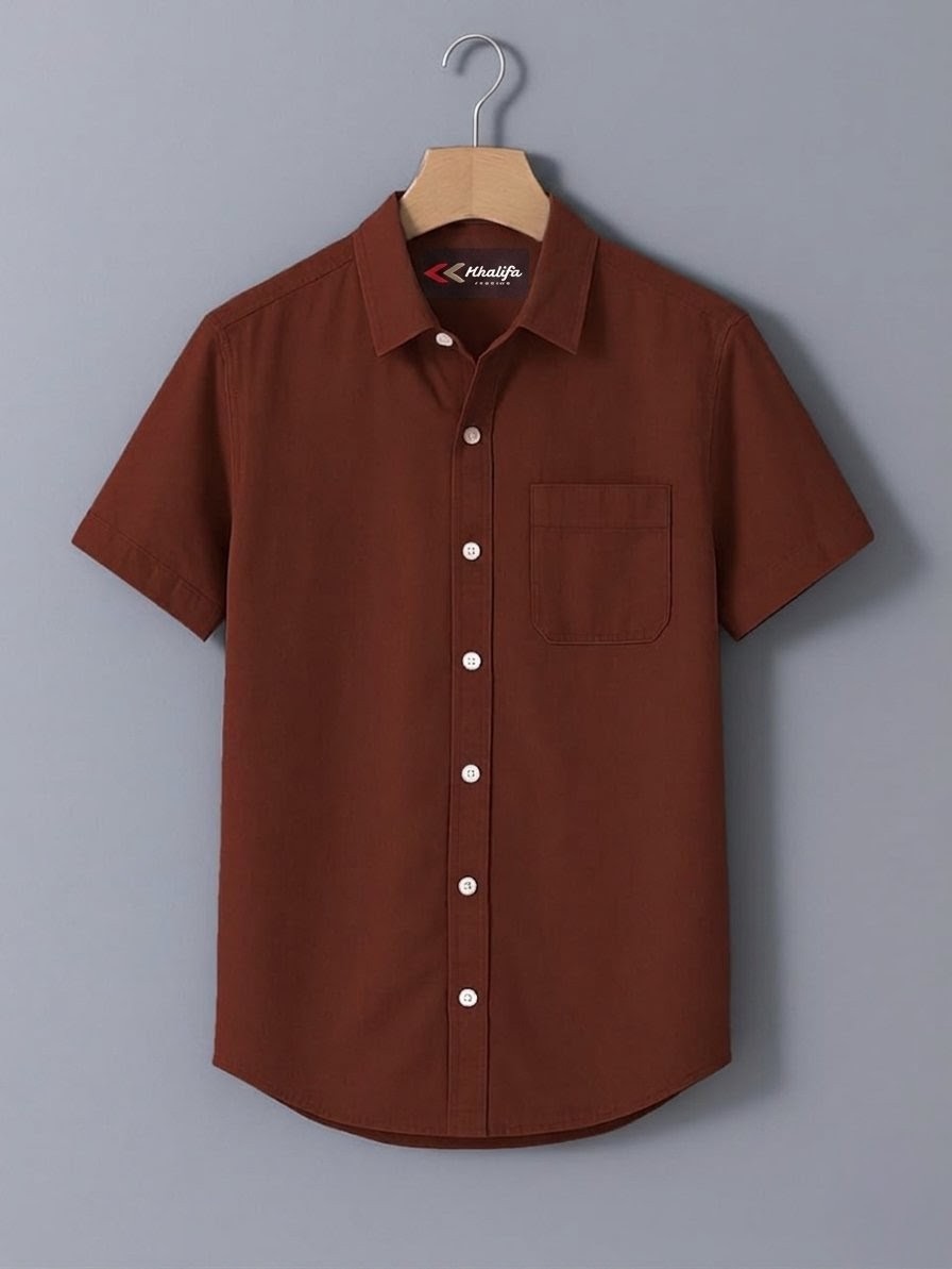 Oxford Cotton Solid Shirt ছবি 3