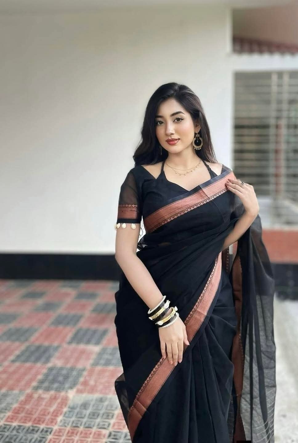 Nokshi Pair Suti Saree