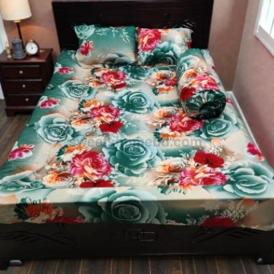 Twill cotton bed sheet