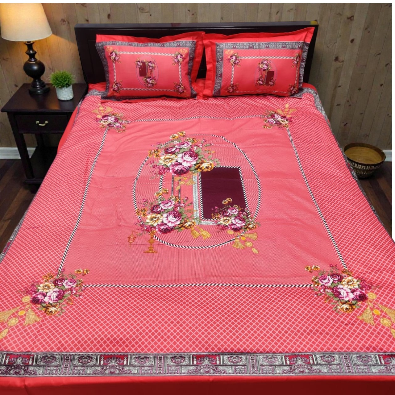 Panel Cotton Bed-sheet
