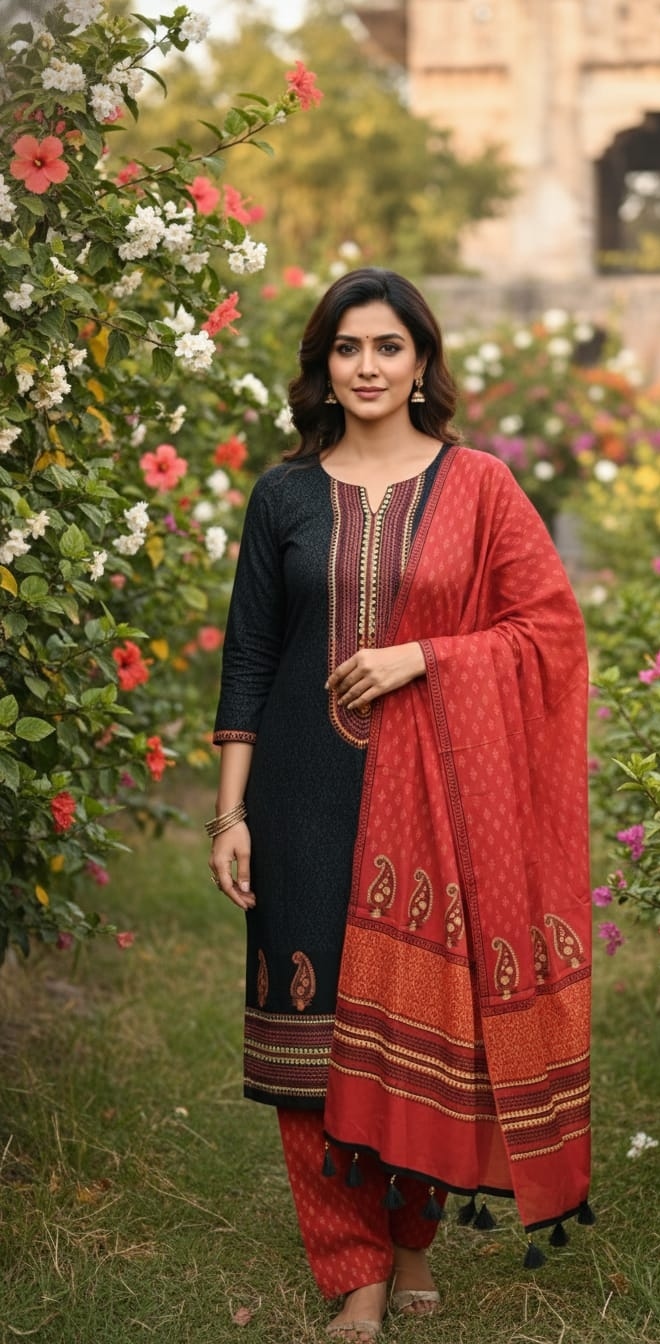Unstitch Three Piece ছবি 11
