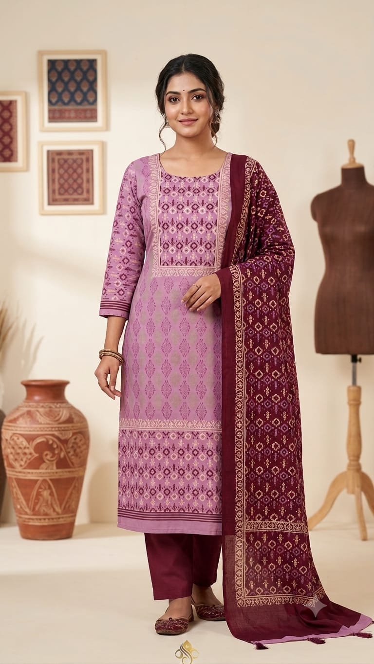 Unstitch Three Piece ছবি 8