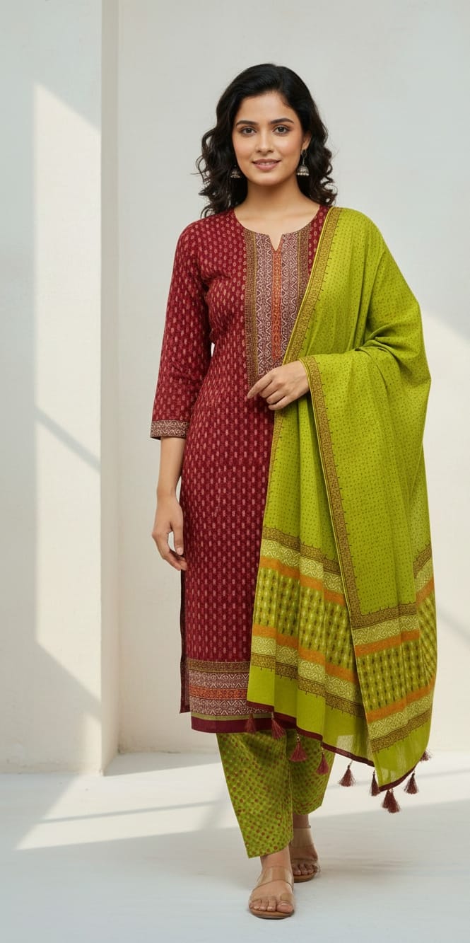 Unstitch Three Piece ছবি 10