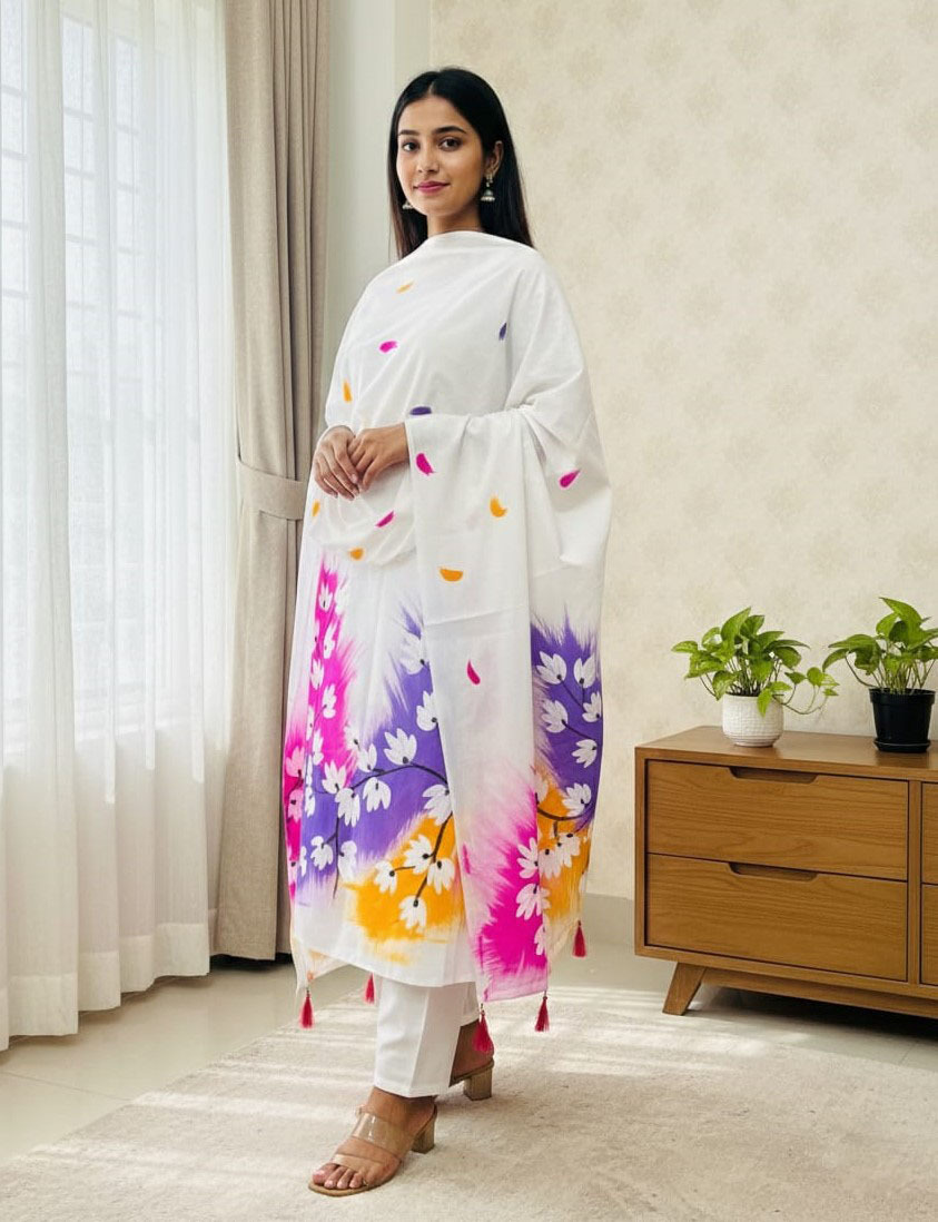 Block Print Three Piece ছবি 5