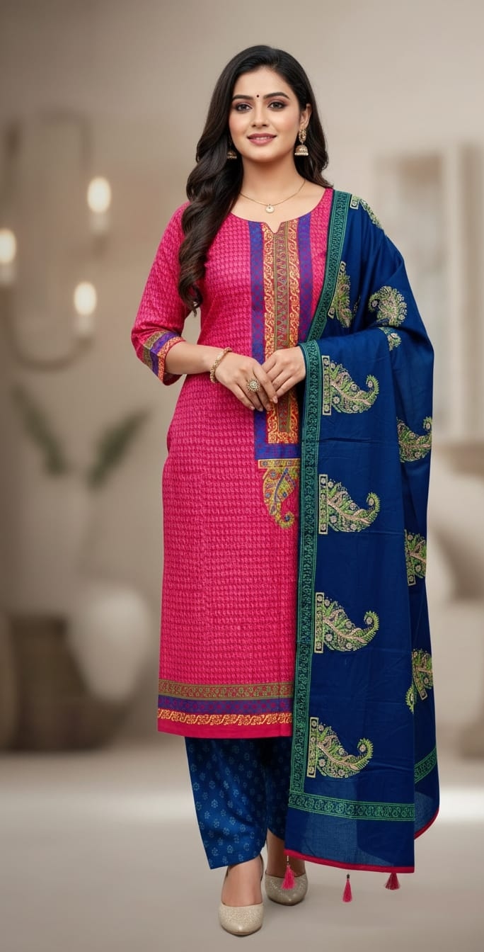 Unstitch Three Piece ছবি 7