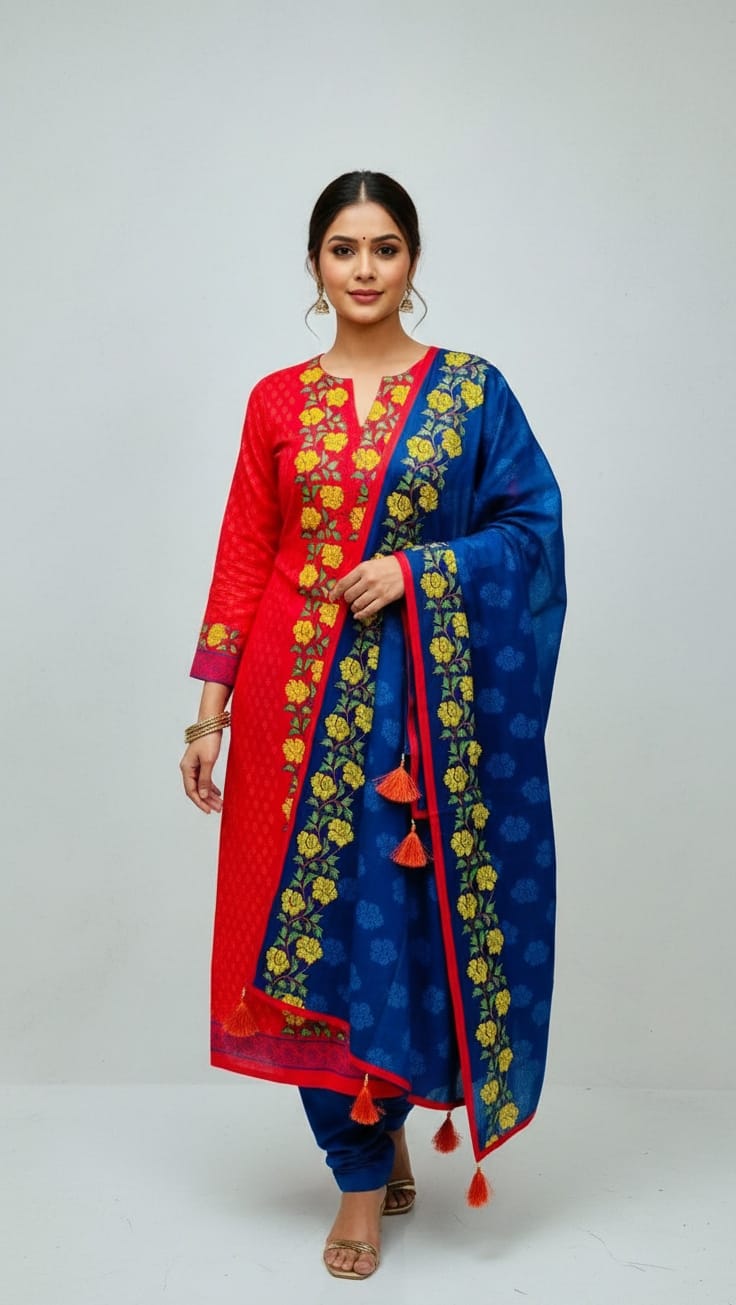 Unstitch Three Piece ছবি 2