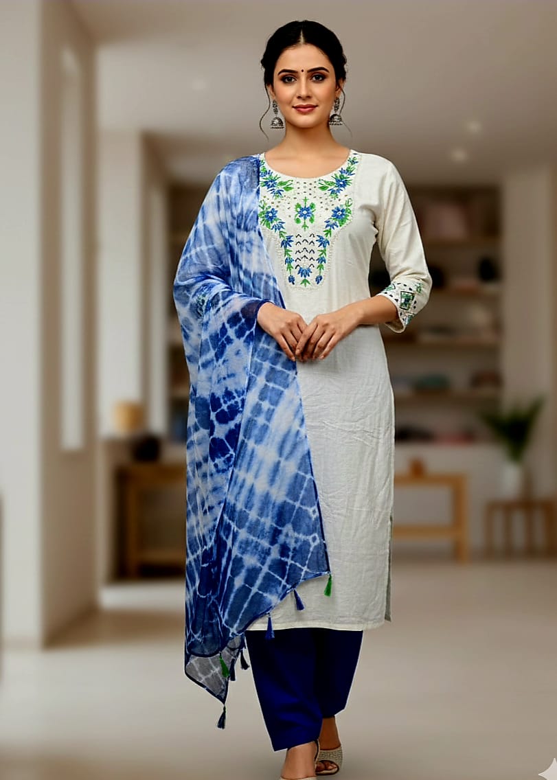 unstitched Three Piece ছবি 3