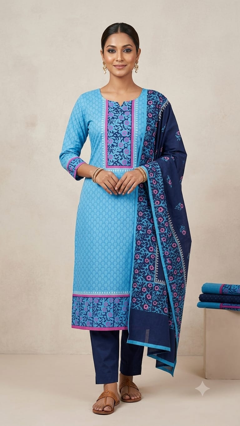 Unstitch Three Piece ছবি 12