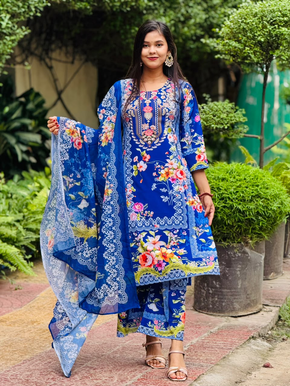 Digital Print Three Piece