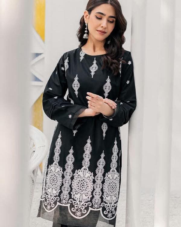 Cotton Embroidery Two Piece ছবি 2