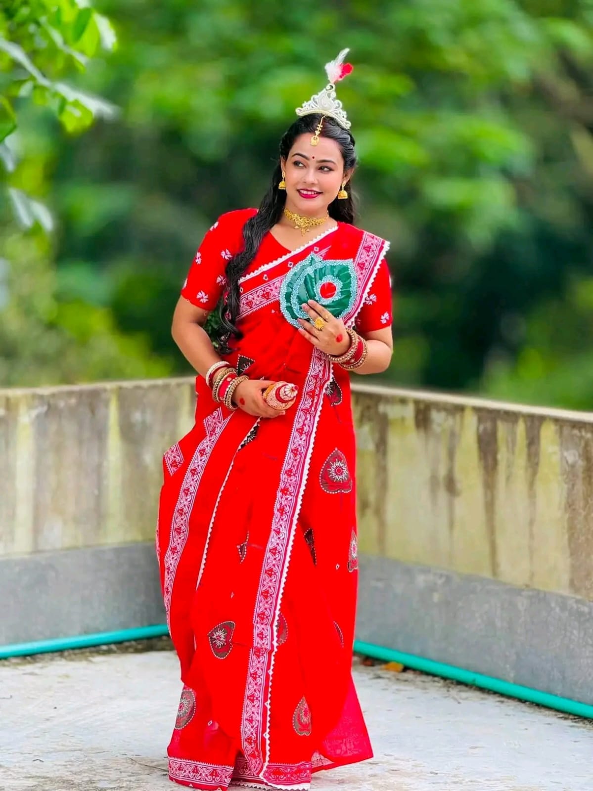 Puja Special Panpata Saree ছবি 3