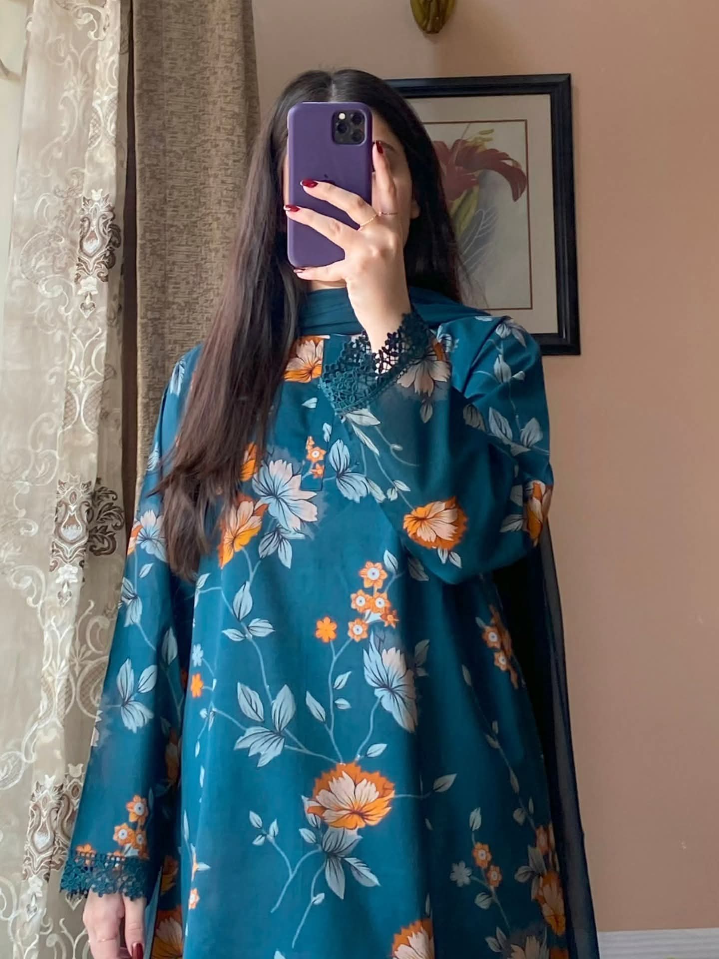 Digital Printed Three Piece