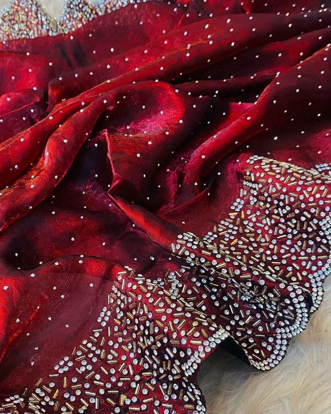 Georgette Sharee with Blouse Piece