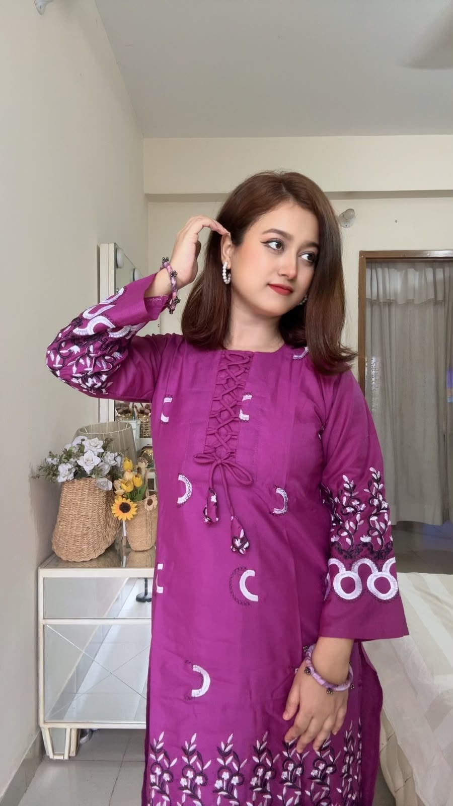 Unique Embroidered Co-Ord Set