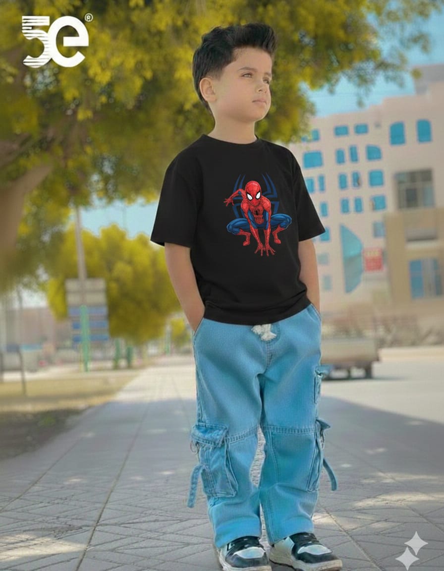 Boys Denim Pant and T-Shirt set