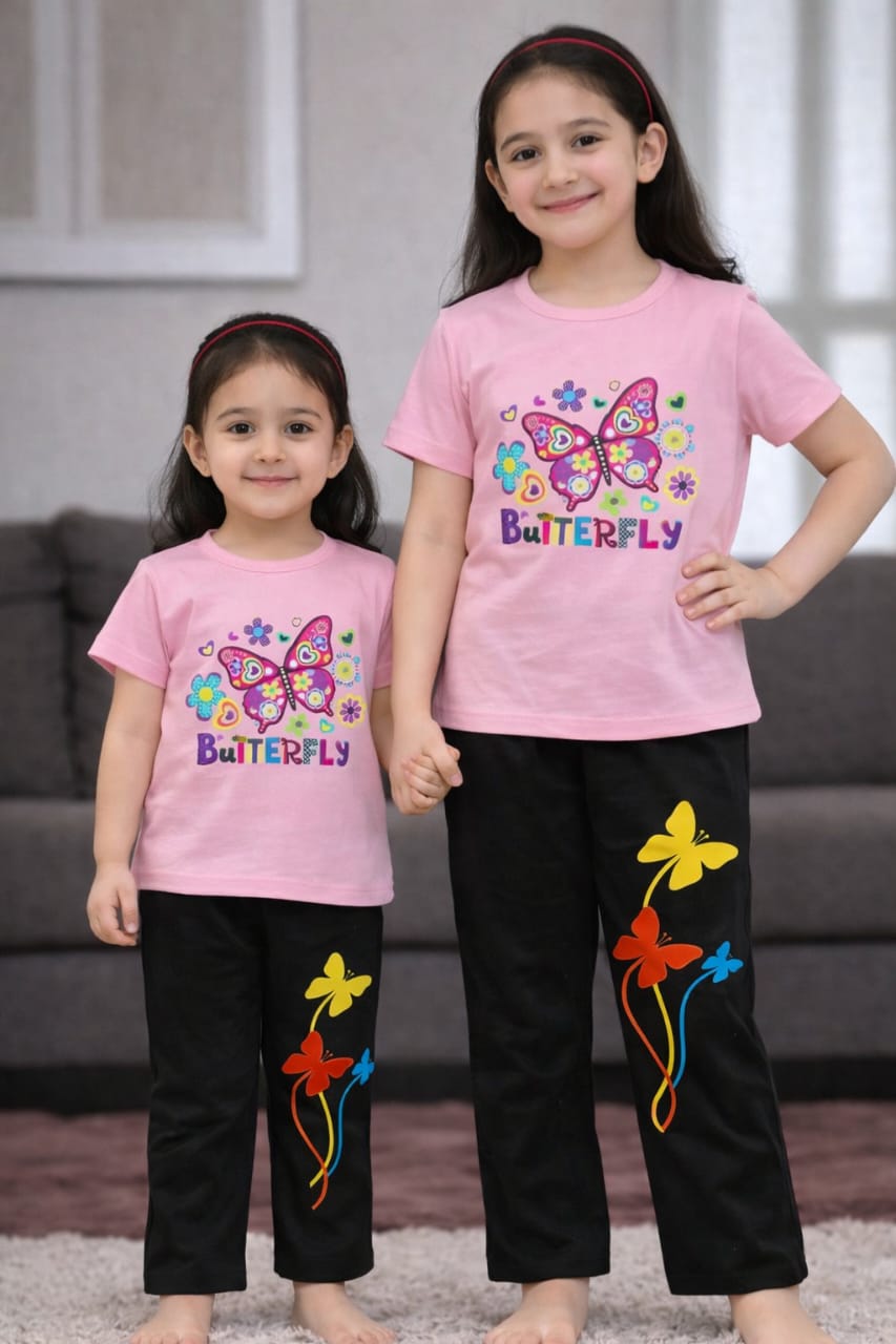 Half Sleeve T-shirt and Pant Set