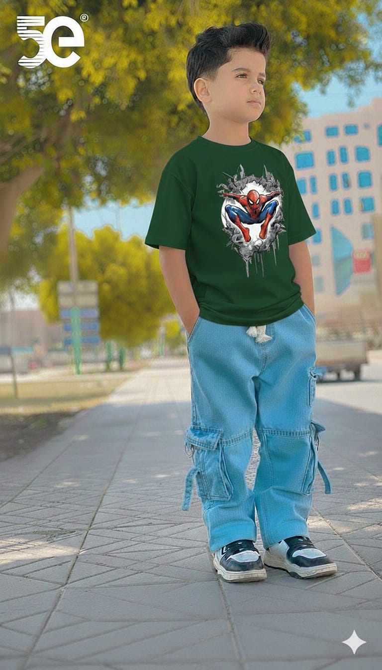 Boys Denim Pant and T-Shirt set