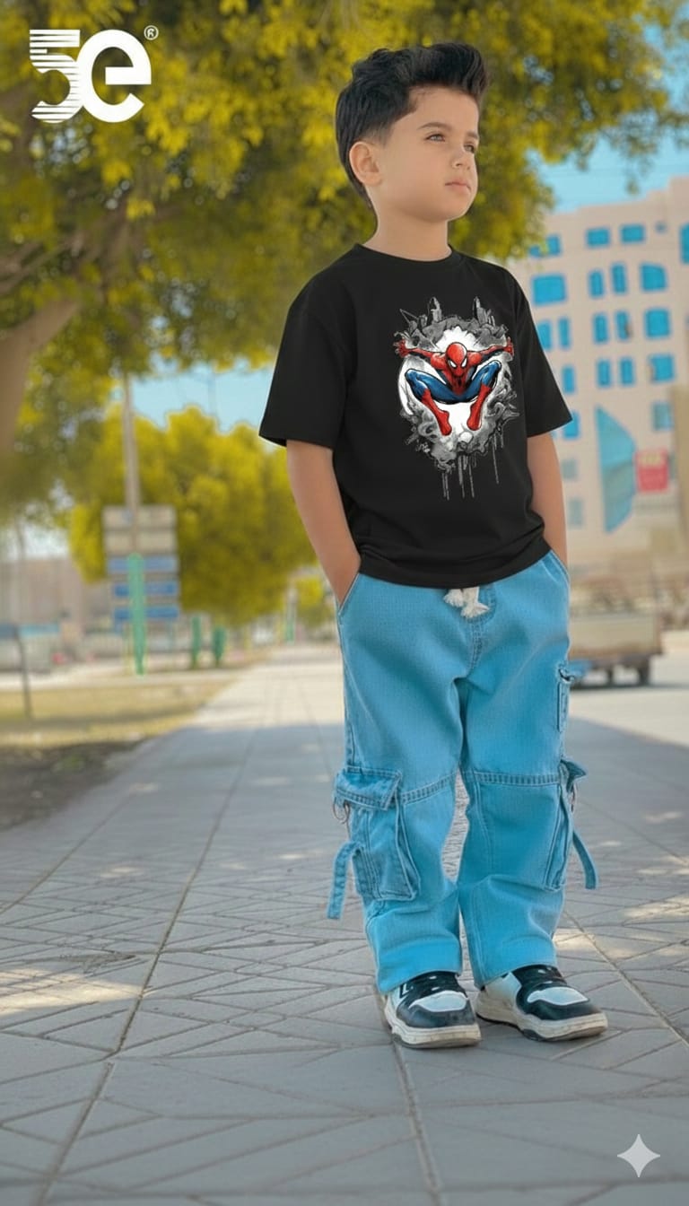 Boys Denim Pant and T-Shirt set