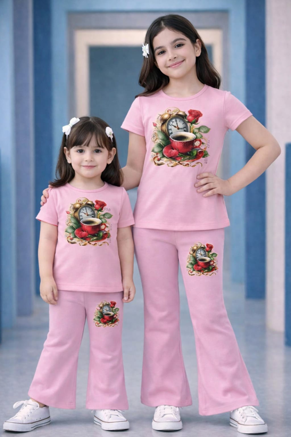 Half Sleeve T-shirt and Pant Set