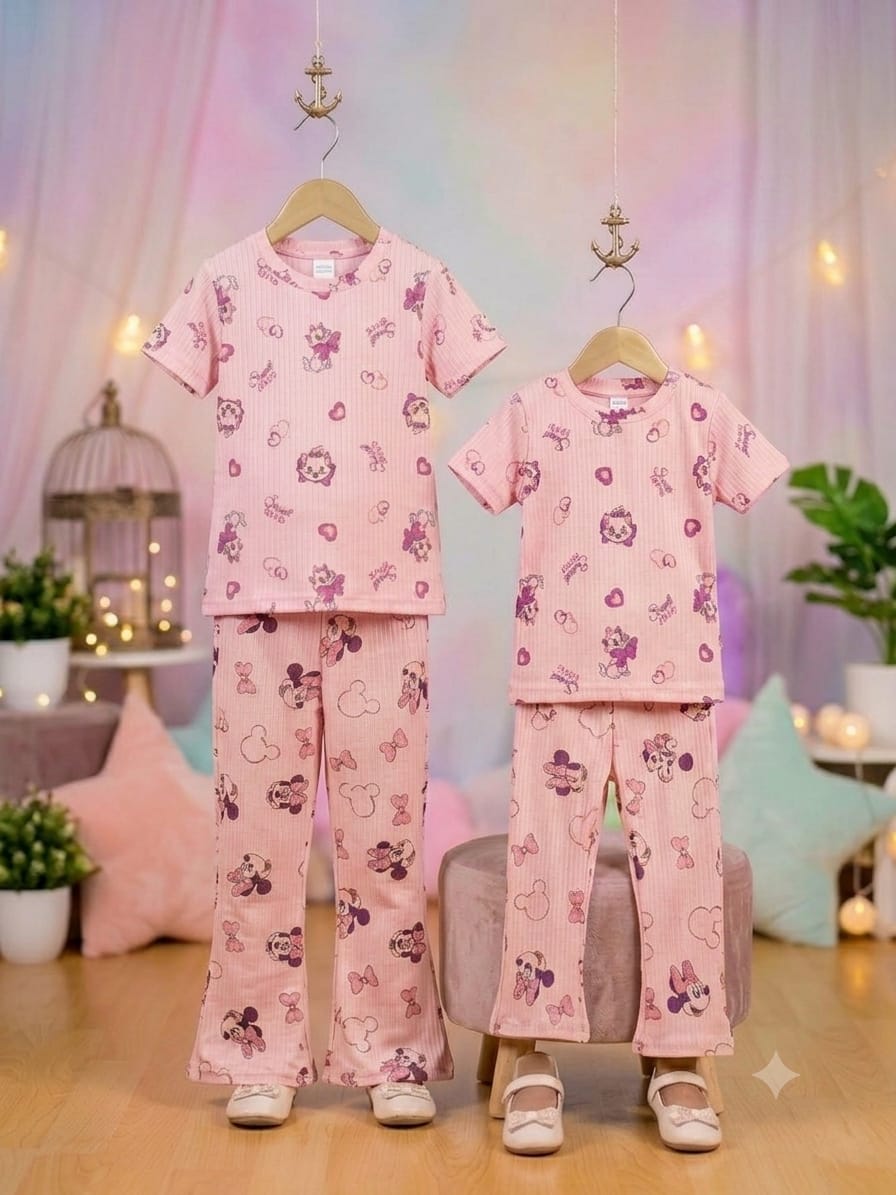 Half Sleeve T-shirt and Pant Set (Export Quality )