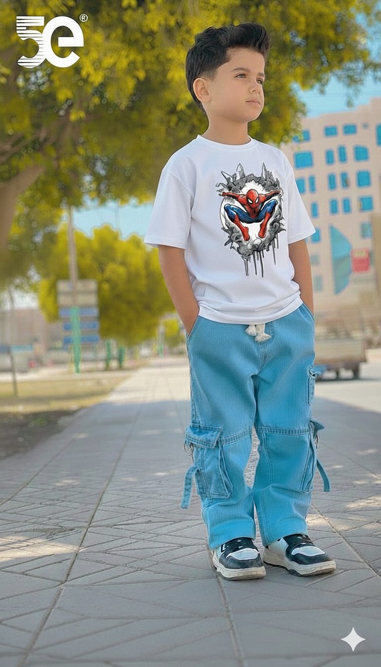 Boys Denim Pant and T-Shirt set